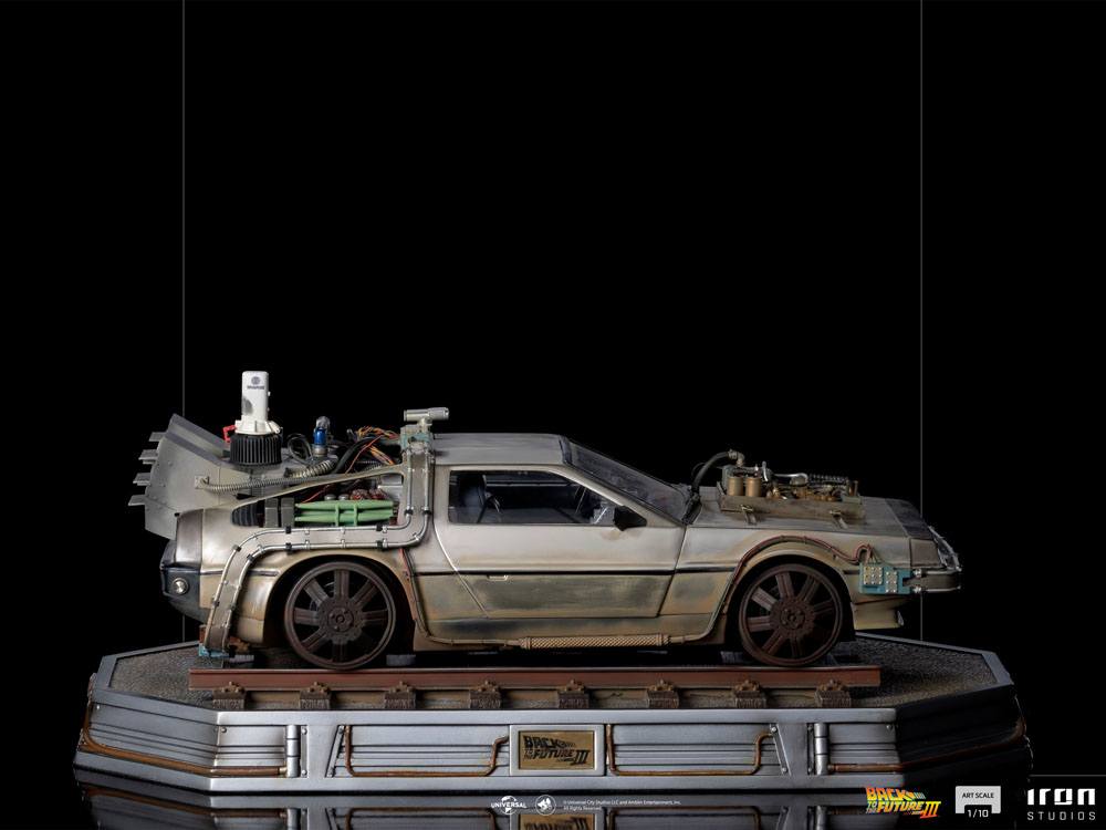 DELOREAN - BACK TO THE FUTURE III - ART SCALE 1/10 - IRON STUDIOS - Imagen 2