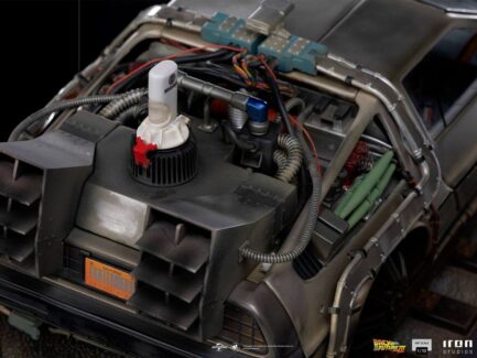 DELOREAN - BACK TO THE FUTURE III - ART SCALE 1/10 - IRON STUDIOS - Imagen 3