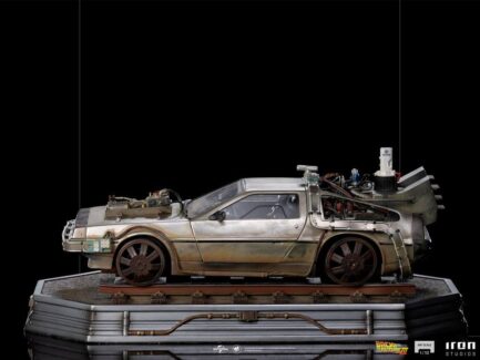 DELOREAN - BACK TO THE FUTURE III - ART SCALE 1/10 - IRON STUDIOS - Imagen 7