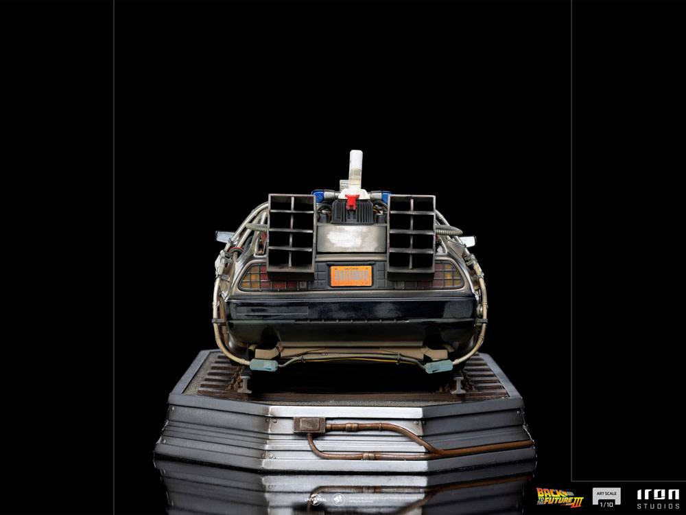 DELOREAN - BACK TO THE FUTURE III - ART SCALE 1/10 - IRON STUDIOS - Imagen 8