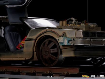 DELOREAN - BACK TO THE FUTURE III - ART SCALE 1/10 - IRON STUDIOS - Imagen 10
