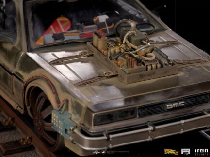 DELOREAN - BACK TO THE FUTURE III - ART SCALE 1/10 - IRON STUDIOS - Imagen 11