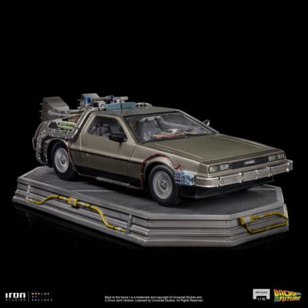 DELOREAN STATUE - BACK TO THE FUTURE - ART SCALE 1/10 - IRON STUDIOS - Imagen 8
