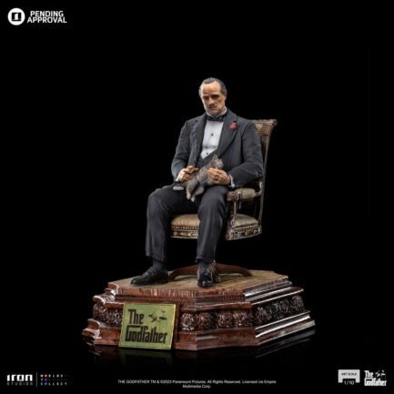 VITO CORLEONE - THE GODFATHER - ART SCALE 1/10 - IRON STUDIOS - Imagen 3