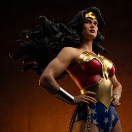 WONDER WOMAN DC TRINITY - DC COMICS - LEGACY REPLICA 1/4 - Imagen 6