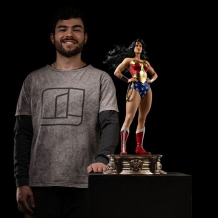WONDER WOMAN DC TRINITY - DC COMICS - LEGACY REPLICA 1/4 - Imagen 9