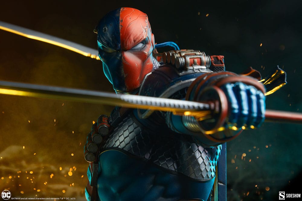 DEATHSTROKE - DC COMICS - PREMIUM FORMAT - 61 CM - SIDESHOW COLLECTIBLES - Imagen 2