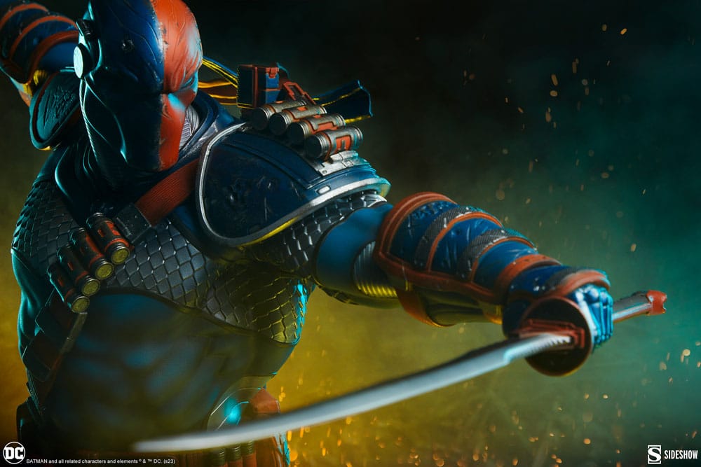 DEATHSTROKE - DC COMICS - PREMIUM FORMAT - 61 CM - SIDESHOW COLLECTIBLES - Imagen 7