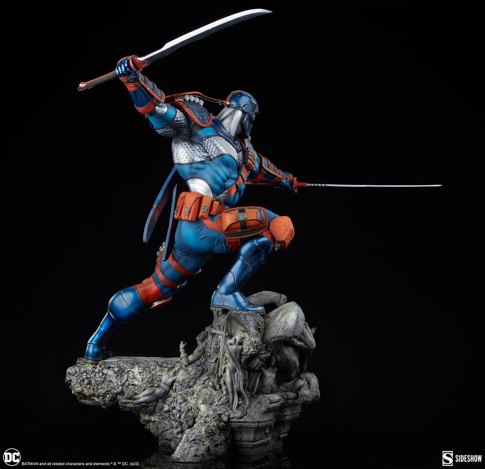 DEATHSTROKE - DC COMICS - PREMIUM FORMAT - 61 CM - SIDESHOW COLLECTIBLES - Imagen 11