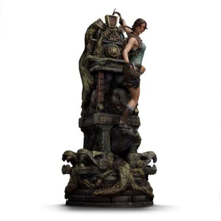 LARA CROFT DELUXE - TOMB RAIDER - ART SCALE 1/10 - IRON STUDIOS - Imagen 9