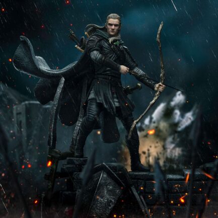 LEGOLAS UNLEASHED - THE LORD OF THE RINGS - ART SCALE 1/10 - IRON STUDIOS - Imagen 2