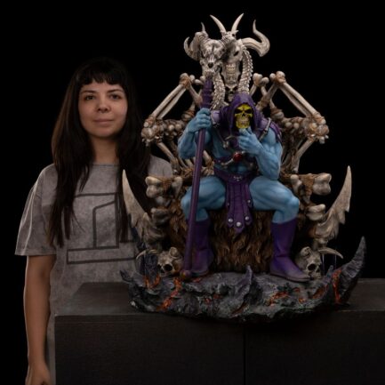 SKELETOR 10TH ANNIVERSARY - MASTERS OF THE UNIVERSE - PRIME SCALE 1/3 - IRON STUDIOS - Imagen 14