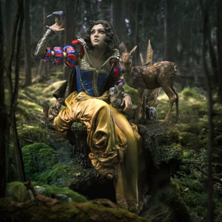 SNOW WHITE DELUXE (BLANCANIEVES) - HEATHER SIGNATURE LIMITED - DISNEY - ART SCALE 1/10 - IRON STUDIOS - Imagen 2
