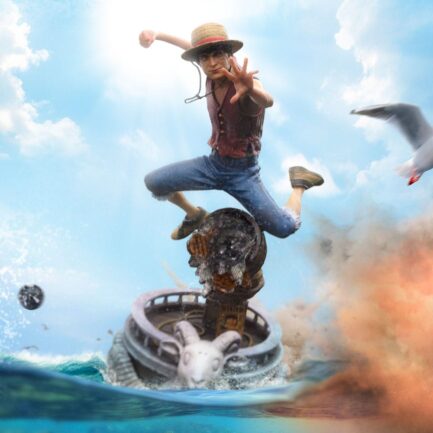 LUFFY - ONE PIECE  - ART SCALE 1/10 - IRON STUDIOS - Imagen 10
