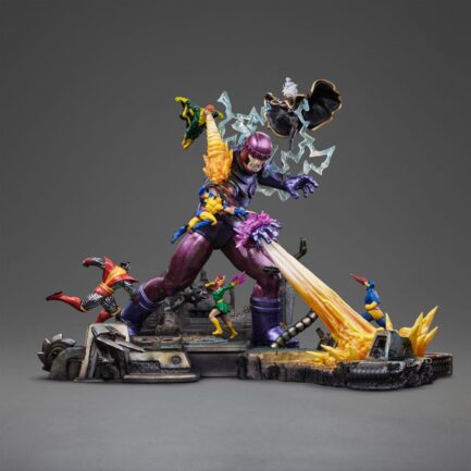 X-MEN DANGER ROOM DIORAMA A - X-MEN COMICS - DEMI ART SCALE 1/20 - IRON STUDIOS - Imagen 2