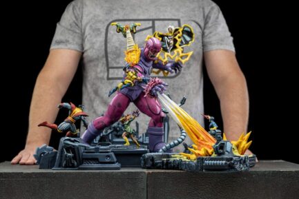 X-MEN DANGER ROOM DIORAMA A (COMICS COLOR VARIANT) - X-MEN COMICS - DEMI ART SCALE 1/20 - IRON STUDIOS - Imagen 16