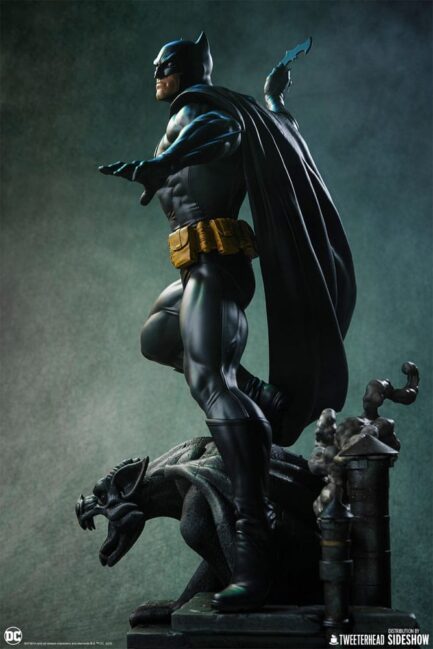BATMAN (BLACK & GRAY EDITION) - DC COMICS - MAQUETTE 1/4 50 CM - TWEETERHEAD - Imagen 2