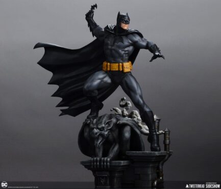 BATMAN (BLACK & GRAY EDITION) - DC COMICS - MAQUETTE 1/4 50 CM - TWEETERHEAD - Imagen 12