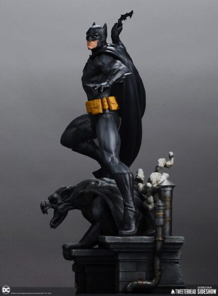 BATMAN (BLACK & GRAY EDITION) - DC COMICS - MAQUETTE 1/4 50 CM - TWEETERHEAD - Imagen 18