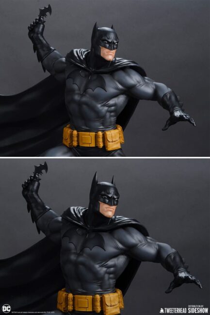 BATMAN (BLACK & GRAY EDITION) - DC COMICS - MAQUETTE 1/4 50 CM - TWEETERHEAD - Imagen 21