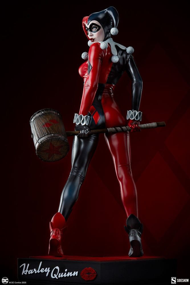 HARLEY QUINN - DC COMICS - PREMIUM FORMAT - 49 CM - SIDESHOW COLLECTIBLES - Imagen 3