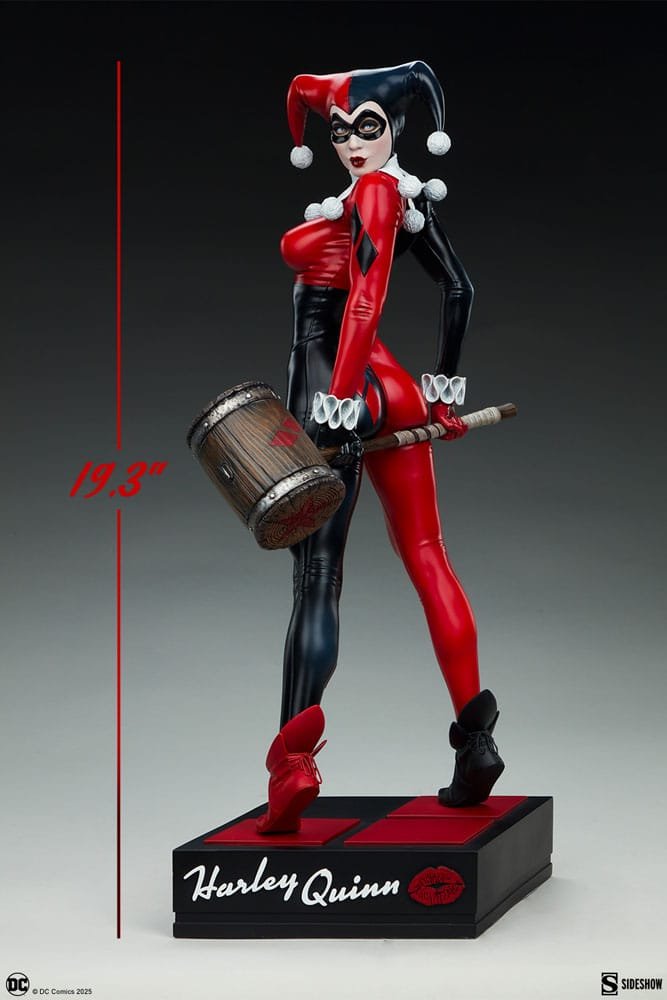 HARLEY QUINN - DC COMICS - PREMIUM FORMAT - 49 CM - SIDESHOW COLLECTIBLES - Imagen 7