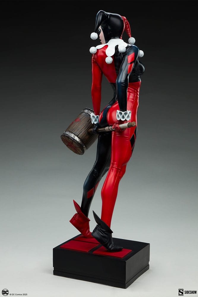 HARLEY QUINN - DC COMICS - PREMIUM FORMAT - 49 CM - SIDESHOW COLLECTIBLES - Imagen 8