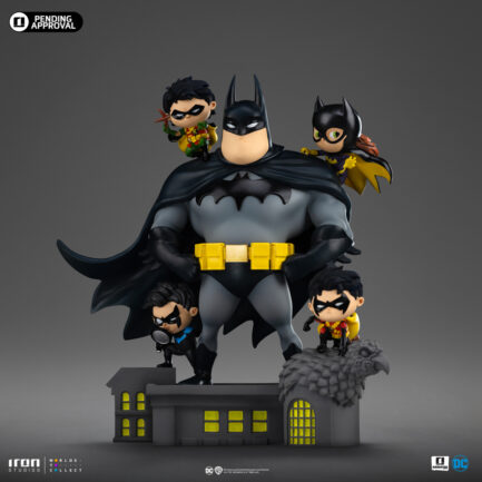 BATMAN FAMILY - DC COMICS - ANIMATED ICONS - IRON STUDIOS - Imagen 10