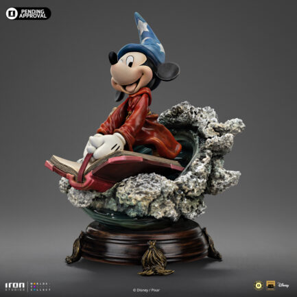 SORCERER MICKEY - DISNEY CLASSICS - ART SCALE 1/10 VINTAGE COLLECTION - IRON STUDIOS - Imagen 11