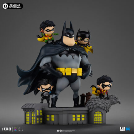 BATMAN FAMILY - DC COMICS - ANIMATED ICONS - IRON STUDIOS - Imagen 12