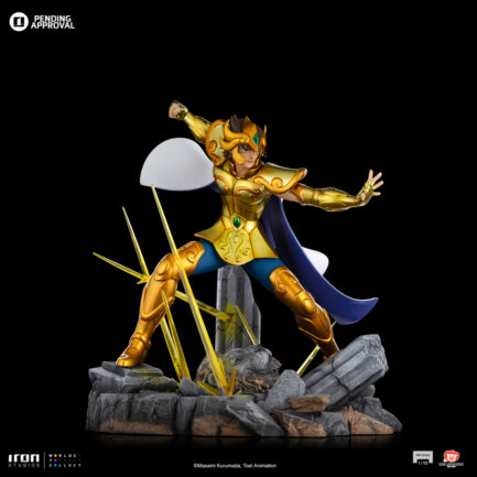 LEO AIOLIA - SAINT SEIYA - ART SCALE 1/10 - IRON STUDIOS - Imagen 7
