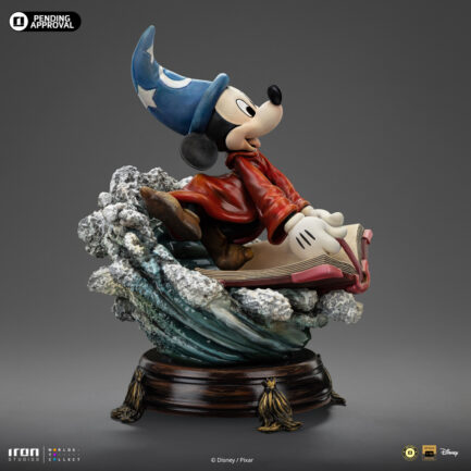 SORCERER MICKEY - DISNEY CLASSICS - ART SCALE 1/10 VINTAGE COLLECTION - IRON STUDIOS - Imagen 13
