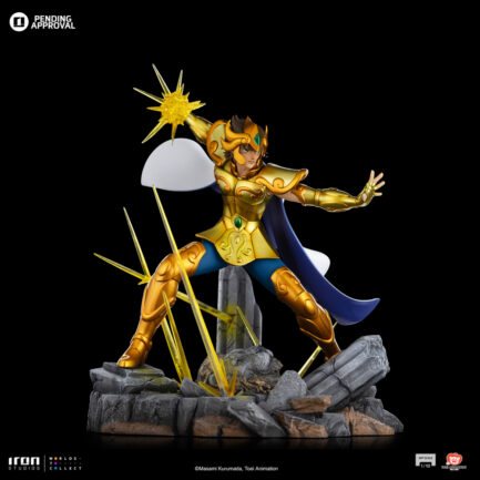 LEO AIOLIA - SAINT SEIYA - ART SCALE 1/10 - IRON STUDIOS - Imagen 8