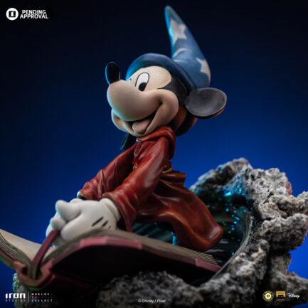 SORCERER MICKEY - DISNEY CLASSICS - ART SCALE 1/10 VINTAGE COLLECTION - IRON STUDIOS - Imagen 5
