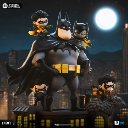 BATMAN FAMILY - DC COMICS - ANIMATED ICONS - IRON STUDIOS - Imagen 7