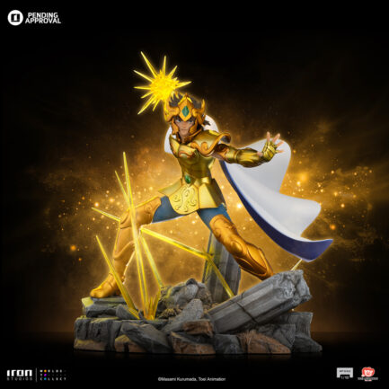 LEO AIOLIA - SAINT SEIYA - ART SCALE 1/10 - IRON STUDIOS - Imagen 2