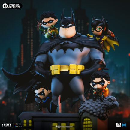 BATMAN FAMILY - DC COMICS - ANIMATED ICONS - IRON STUDIOS - Imagen 8