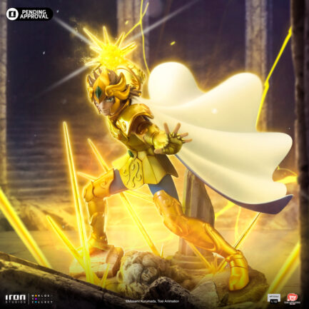 LEO AIOLIA - SAINT SEIYA - ART SCALE 1/10 - IRON STUDIOS - Imagen 3