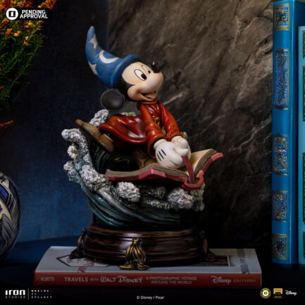 SORCERER MICKEY - DISNEY CLASSICS - ART SCALE 1/10 VINTAGE COLLECTION - IRON STUDIOS - Imagen 8