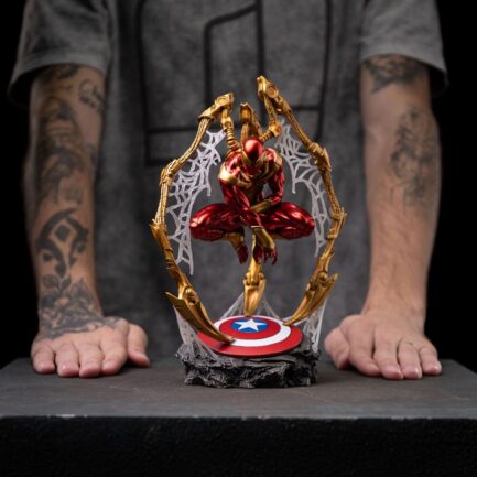 IRON SPIDER-MAN (CCXP EXCLUSIVE 2024) - MARVEL COMICS - ART SCALE 1/10 - IRON STUDIOS - Imagen 12