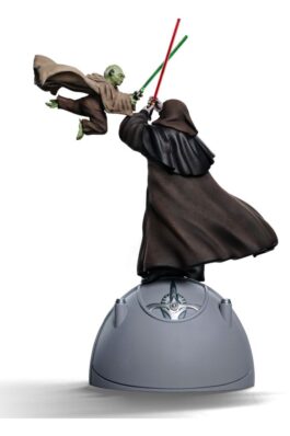 YODA VS EMPEROR PALPATINE (CCXP EXCLUSIVE 2024) – STAR WARS – ART SCALE 1/10 – IRON STUDIOS