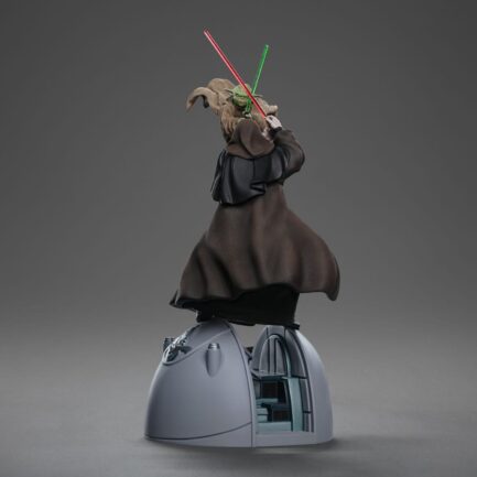YODA VS EMPEROR PALPATINE (CCXP EXCLUSIVE 2024) - STAR WARS - ART SCALE 1/10 - IRON STUDIOS - Imagen 5