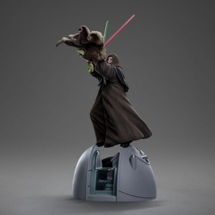 YODA VS EMPEROR PALPATINE (CCXP EXCLUSIVE 2024) - STAR WARS - ART SCALE 1/10 - IRON STUDIOS - Imagen 6