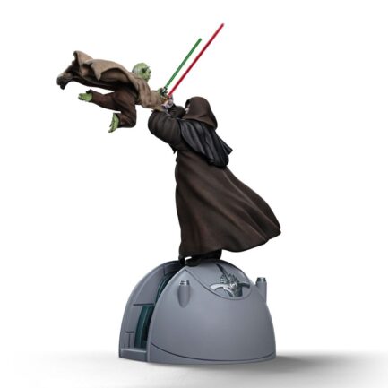 YODA VS EMPEROR PALPATINE (CCXP EXCLUSIVE 2024) - STAR WARS - ART SCALE 1/10 - IRON STUDIOS - Imagen 13