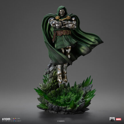 DOCTOR DOOM - INFINITY GAUNTLET DIORAMA - ART SCALE 1/10 - IRON STUDIOS - Imagen 3