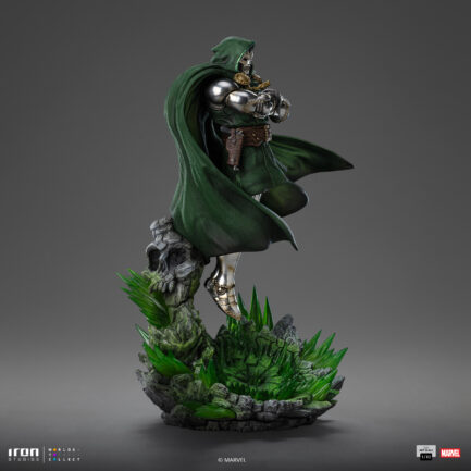 DOCTOR DOOM - INFINITY GAUNTLET DIORAMA - ART SCALE 1/10 - IRON STUDIOS - Imagen 6