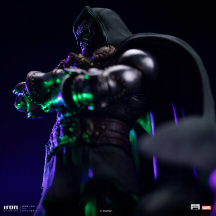 DOCTOR DOOM - INFINITY GAUNTLET DIORAMA - ART SCALE 1/10 - IRON STUDIOS - Imagen 9