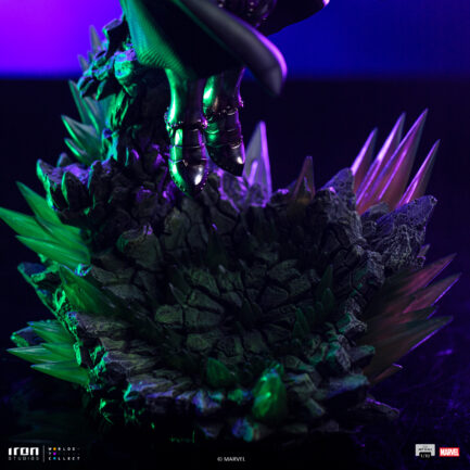 DOCTOR DOOM - INFINITY GAUNTLET DIORAMA - ART SCALE 1/10 - IRON STUDIOS - Imagen 12