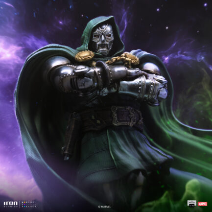 DOCTOR DOOM - INFINITY GAUNTLET DIORAMA - ART SCALE 1/10 - IRON STUDIOS - Imagen 2