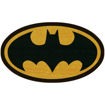 FELPUDO 60X40 CM OVALADO LOGO BATMAN - DC COMICS